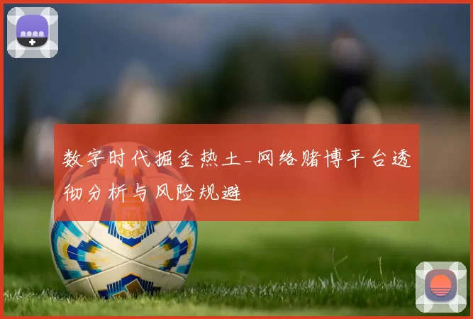 数字时代掘金热土_网络赌博平台透彻分析与风险规避